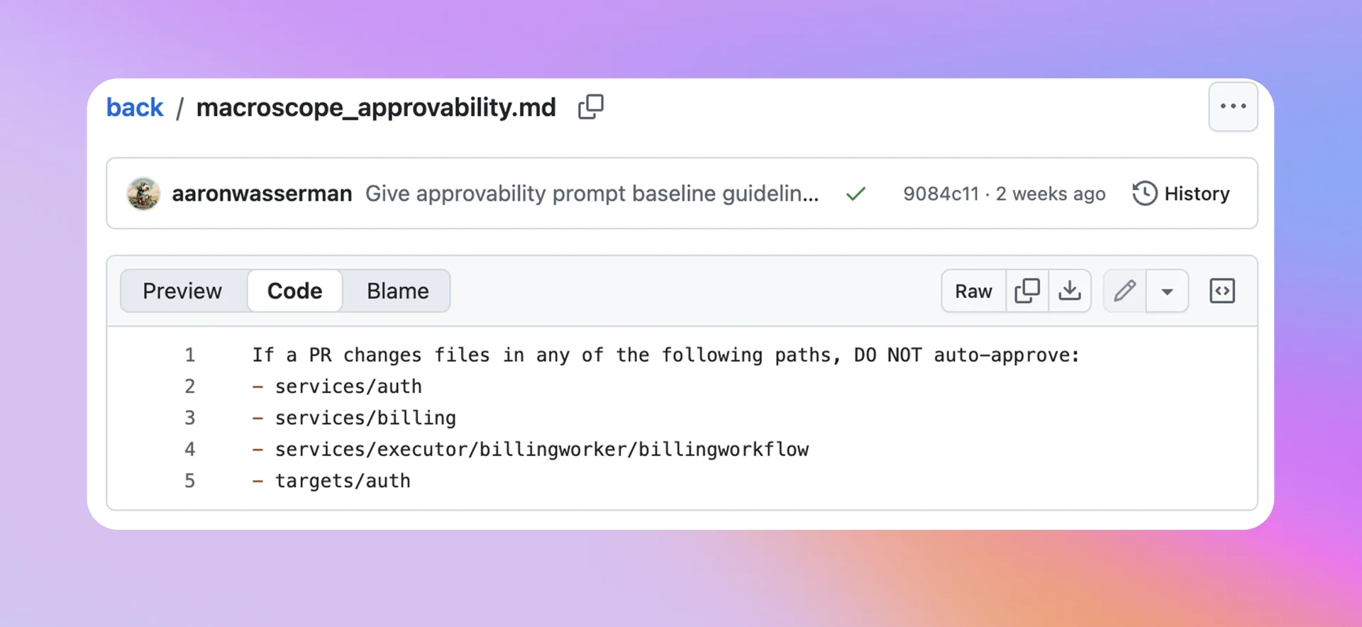Eligibility criteria